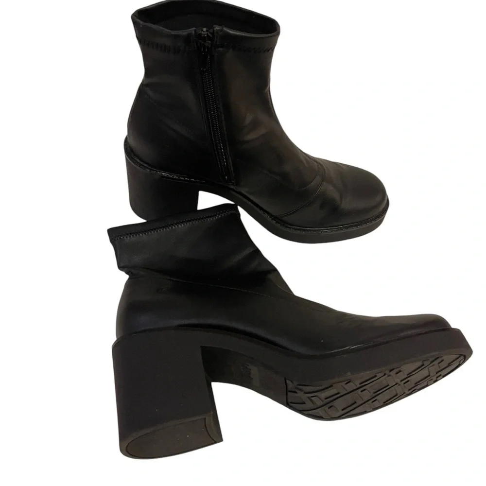NIB Black LIFESTRIDE Velocity Remix 2.0 Platform Boots Ankle Boots Shoes - Picture 3 of 9